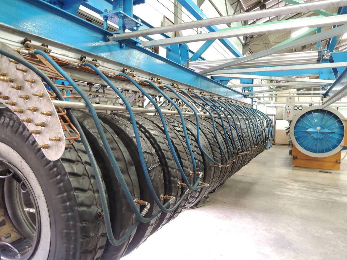 รับหล่อดอกยาง รถบรรทุก